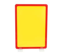 DOITOOL Cartello e Segnalazione Rosso Magnetico Etichetta Magazzino Superficie Liscia in Abs e Magnete, Indicatore Guida per Classificazione in Magazzino