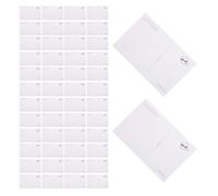 DOITOOL Cartoline Artistiche Vuote in Carta Bianca 120 Pezzi Finitura Liscia per Spedire e Creare Biglietti di Auguri Personalizzati Adatte a Progetti di Pittura e Stampa