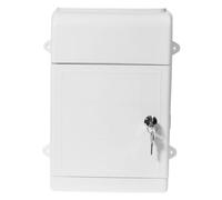 DOITOOL Cassetta Postale da Montare a Parete Antifurto in Plastica e Metallo con Serratura Ampia Capacità per Reclami e Suggerimenti Ufficio e Spazi Pubblici