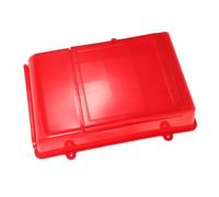 DOITOOL Cassette Postali da Parete in Plastica Rosse Resistente alla Pioggia Scatola Portalettere Leggera e Compatta per Casa e Ufficio Montaggio Muro Facile e Decorativo