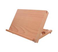 DOITOOL Cavalletto da Tavolo Supporto Compatto per Artisti, Regolabile | Design da Tavolo in Legno e Metallo, Presa Sicura per Tavole, Tablet e Clipboard, per Studi e Appartamenti