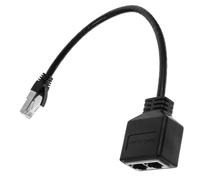 DOITOOL Cavo Adattatore Maschio Doppia Femmina Spina Modulare per Splitter Ethernet Splitter per Cavo Ethernet