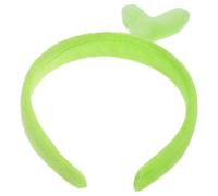 DOITOOL Cerchietto Verde a Forma di Germoglio di Fagiolo Versatile e Comodo per Donna, Accessorio Adorabile per Feste e Cosplay