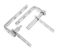 DOITOOL Cerniere Invisibili in Acciaio Inox per Porte Libro con Doppio Snodo e Chiusura Automatica Resistenti e Antiruggine per Uso Domestico e Sportelli Cucina