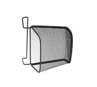 DOITOOL Cestino da Ufficio Sospeso in Ferro Nero Organizer da Scrivania Multiuso Contenitore per Forniture per Ufficio Supporto Appendibile per Penne e Accessori per Studenti