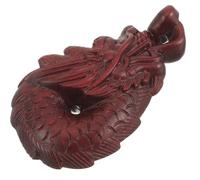 DOITOOL Charm per Borsa in Legno a Forma di Drago Resistente e Leggero, Decorazione Creativa e Semplice come Pendente per Chiavi o Borsa