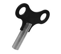 DOITOOL Chiave Carica per Orologi Pendolo in Acciaio Nero Resistente Strumento Sostituzione per Orologi da e da Pranzo Compatibile con Antichi Parete