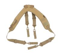DOITOOL Cintura Portautensili Regolabile Con Bretelle Imbottite Per Elettricisti e Carpentieri Organizer Per Attrezzi Da Lavoro Cinghie Pettorali e Durevoli Colore Khaki