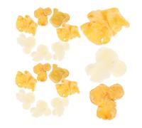 DOITOOL Ciondoli Popcorn Artificiale PVC da Sacchetti per Decorazioni Fai da Te Accessori per Collane Bracciali e Stile Casual e Random per Feste e Speciali
