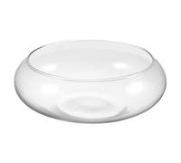 DOITOOL Ciotola Per Ninfee In Boccia Per Pesci Rossi Ciotola Trasparente Fiori Vaso Tondo Per Succulenti Vaso Fioriera Piante Aeree Idroponiche, 7 Pollici