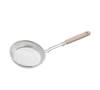 DOITOOL Colino a Rete in Acciaio Inox con Manico lungo Anti-spruzzo, Schiumarola Multifunzione per Cucina e Fritto, Utensile da Cucina con Foro per Appendere