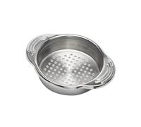 DOITOOL Colino da Lavello in Acciaio Inossidabile Rotondo per Cucina, Resistente, Non Si Deforma, come Scolapiatti e Gocciolatoio per Uso Quotidiano