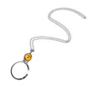 DOITOOL Collana con Pendente Ingranditore Vintage per Libri Giornali Cucito e Gioielli Accessorio Leggero e Dettagliato per Hobby e