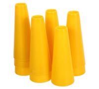 DOITOOL Coni di Filo in Plastica Conici 5°57 10 Pezzi, Tubi per Avvolgimento Filato Resistenti e Scanalati, per Cucito, Maglieria e Progetti Artigianali Fai da Te