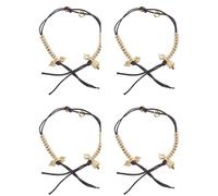 DOITOOL Contatori di perline in ottone per preghiera buddista da 2 pezzi - Contatore di perline manuale per canti, meditazione, cerimonie religiose - Strumento di conteggio Tasbih per donne e uomini