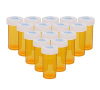 DOITOOL Contenitori per Medicine da Viaggio in Plastica Pp 8 Drams 25 Pezzi Protezione e Sigillatura Eccellente per Organizzatore Integratori e Farmaci