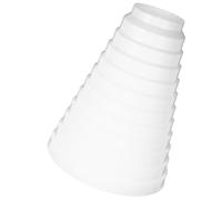 DOITOOL Convertitore di Condotto di Ventilazione Riduttore in Tubo Flessibile in Plastica Cappa Cucina Compatibile