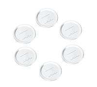DOITOOL Coperchi Resistenti in Lamiera Stagnata per Barattoli 20 Pezzi 70mm Tappi Rotondi senza Bava Housewarming per Conservazione Casa e Regalo