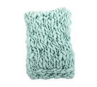 DOITOOL Coperta Per Neonati Coperta in Lana Lavorata A Maglia Fatta A Mano Morbida E Delicata Sulla Pelle Di Grandi Dimensioni Per I Ricordi Della Crescita Del Bambino