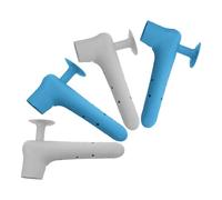 DOITOOL Copertura Anticollisione Maniglia Porta in Silicone Morbido 4 Pezzi, Manicotto Protettivo e Anziani, Protezione Pareti per Camere da Letto, Bagni e Uffici, Colore Colore Casuale