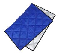 DOITOOL Copertura Isotermica per Congelatore Piano Blu Magneti Rotondi | Film in Alluminio e Cotone, Superficie Liscia Rivestimento Rinforzato, per Patio e Cucina