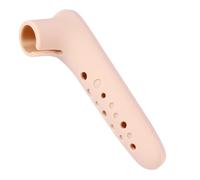 DOITOOL Copertura Protettiva in Silicone per Maniglia della Porta 2 Pezzi Beige Guanti Antiscivolo e Anticollisione per Protezione Sicurezza Domestica e Prevenzione Urti