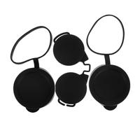 DOITOOL Copriobiettivo in Gomma per Binocoli 50 MM, Set da 3 Pezzi, Protezione per Obiettivi Telescopici, Resistente all'Acqua per Escursioni e Osservazioni Outdoor
