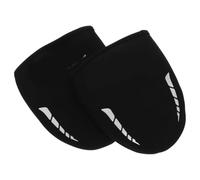 DOITOOL Copriscarpe da Ciclismo in Neoprene Nero Resistenti all'Usura e All'abrasione per Scarpe da Mountain Bike da Strada, per Ciclismo in Condizioni di Freddo, 1 Paio