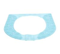 DOITOOL Copriwater Morbido Imbottito in Silicone, Rialzo Wc Morbido per Anziani, Cuscino Wc per Tutte le Stagioni Facile da Sostituire e Confortevole