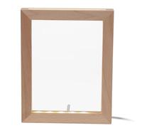 DOITOOL Cornice luminosa per foto notturna, con illuminazione a LED, cornice per foto da notte, cornice per display a LED, cornice per foto 3D, cornice da tavolo per la decorazione dell'ufficio