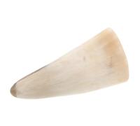DOITOOL Corno da Bere e Impugnatura Confortevole in Corno Naturale Capacità Versatile Stile Rustico Vintage Ispirato al Medioevo per Rievocazioni Storiche e Appassionati di Storia