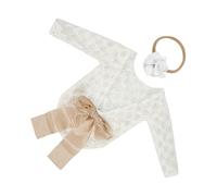 DOITOOL Costume Da Ragazza e Bambina Accessori Per Servizi Fotografici Tutina e Fascia Per Cento Giorni Abiti Per Ragazza