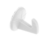 DOITOOL Cuscinetto Antiurto per in Silicone Ispessito con Gancio Fermaporta Bianco con Nastro Adesivo Resistente per Protezione Parete Adatto per Maniglie e Mobili