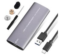 DOITOOL Custodia Esterna SSD Portatile in Alluminio USB Type-c Compatibile Ngff e Nvme Design Compatto e Leggero Installazione senza Attrezzi per Laptop e Smart Tv
