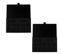 DOITOOL Custodia per Slot Nano Sim 12 Posti in Lega di Alluminio con Rivestimento Eva, Contenitore Rigido per Schede Micro e Sdhc, Mini Supporto Dati Compatto per Viaggi e Uso Outdoor,
