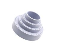 DOITOOL Custodia Per Trapano 116 Fori 3,0 Mm in Plastica Grigio Chiaro Organizer Rotante Per Punte Da Rettifica e Valigetta Portaoggetti Per Uso Professionale e Risparmio Spazio