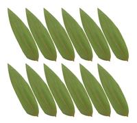 DOITOOL Decorazione Sushi in bambù: 100 pezzi di foglie di bambù Sushi di bambù foglie di banana per fare Zongzi, kit di decorazione per piatti festa di vacanze per cucina per ristoranti ed eventi