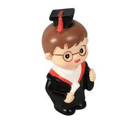 DOITOOL Decorazione Torta Laurea Resina Statua Dottore Cake Topper Festa Laurea Party Layout Sicuro e Pratico per Dolci e Superfici