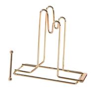 DOITOOL Dispenser Biglietti Lotteria in Metallo Dorato Supporto da Tavolo per Ticket Cinema e Lotterie Portabiglietti Robusto e Pratico per Eventi Benefici e Feste Aziendali