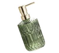 DOITOOL Distributore di Sapone le Mani in Vetro 400ml Pompa, Bottiglia Erogatrice per Lozione e Shampoo, Contenitore da Bagno Resistente e Portatile Adatto a Casa e Cucina