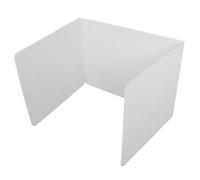 DOITOOL Divisorio per Scrivania Pannello Privacy Leggero in Plastica Bianco per Studenti per Promuovere la Concentrazione Durante Lo Studio per Classe
