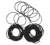 DOITOOL Elastici in Gomma Neri Resistenti 4 CM Elastici per Rilegatura e Cartelle Set da 1600 Pezzi per Ufficio Scuola e Organizzazione Documenti