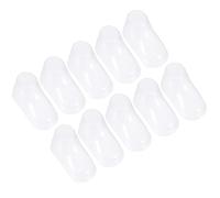 DOITOOL Espositore Trasparente per Calzini da Ragazzo Ragazza in Plastica Resistente, Supporto Piedini 8 Cm, Set da 40 Pezzi per Organizzazione Scarpe e Stivaletti