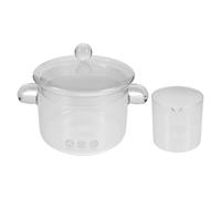 DOITOOL Estrattore Doppia di di Rosa Vetro in Borosilicato Idrolato con Maniglia Isolamento Termico, Capacità Grande, per Uso in Cucina e Laboratorio