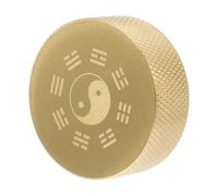 DOITOOL Fermacarte in Rame Artigianale Piccolo Fermacarte Decorativo per Esercizi di Calligrafia Cinese Superficie Liscia per Scrivania e Decorazione Casa