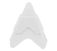DOITOOL Fermaporta Sicuro per Paraspifferi Multifunzionale per Installazione Facile Forature Design per Domestica Colore Bianco