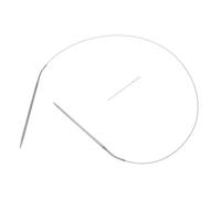 DOITOOL Ferri Circolari in Acciaio Aghi da Maglia Rotondi per Principianti Punta Liscia per Sciarpe Maglioni e Lavori Maglia Versatili Design Compatto per Casa e Viaggio