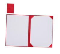 DOITOOL Festa Scuola Decor Cartella Diploma Rosso Copertina Rigida