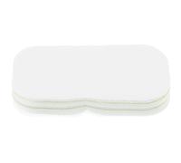 DOITOOL Fogli di Sapone da Viaggio 50 Pezzi Bianco Ricarica Pratico per Campeggio e Viaggi d'Affari in Carta Sapone