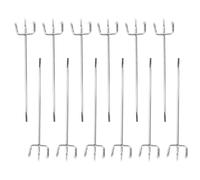 DOITOOL Ganci Per Pannelli Forati Doitool - 50 Pezzi Di Ganci in Metallo Per Organizer Supporto Versatile Per Utensili E Decorazioni (15 X 2.5 X 2.5 Cm)